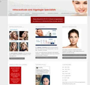 Brisbane Beauty Salon Website Sample