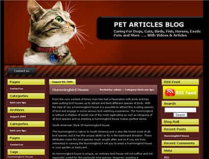 Pet Articles Blog
